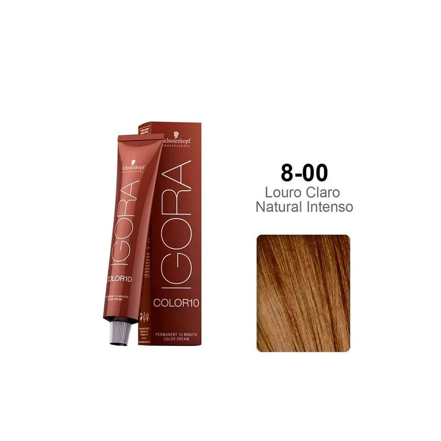 Schwarzkopf Professional Tintura Schwarzkopf Igora Color 10 8.00 Louro Claro Natural Intenso