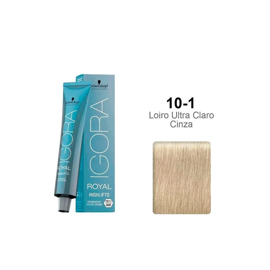 Schwarzkopf Professional Tintura Schwarzkopf Igora Hightlifts 10.1 Louro Ultra Claro Cinza