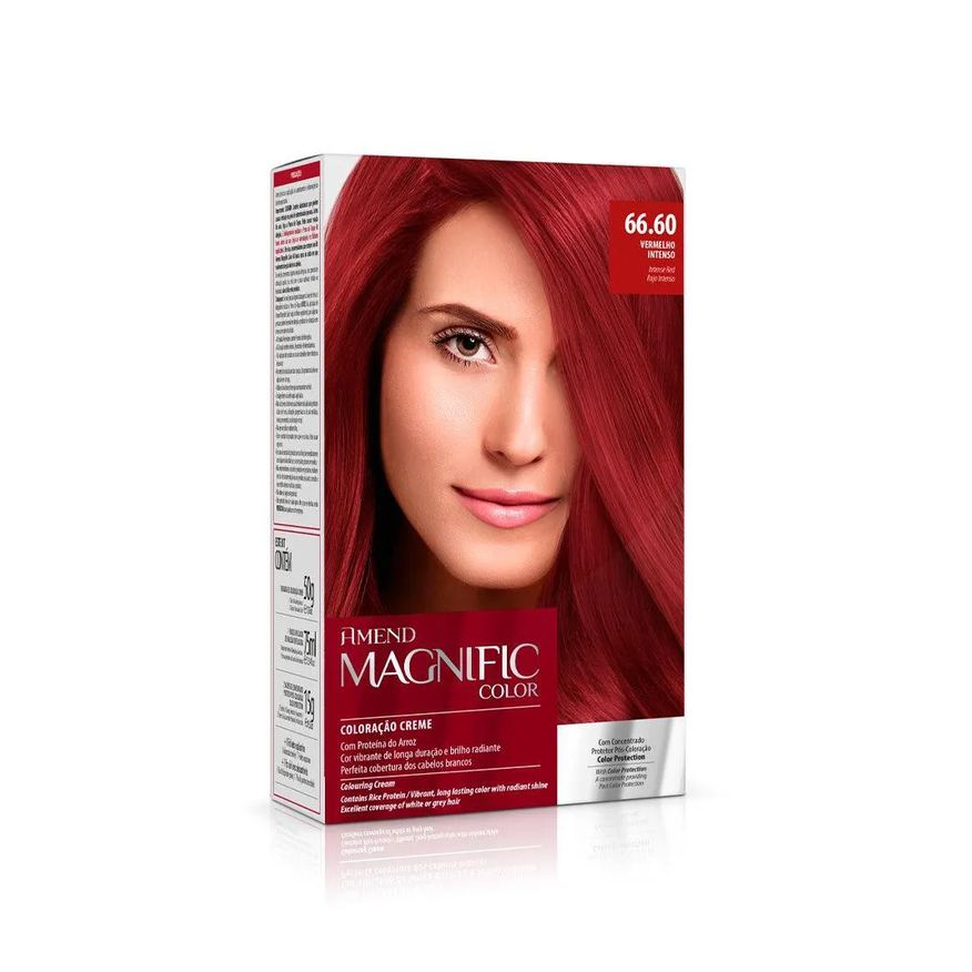 Magnific Color Tintura Amend 66.60 Vermelho Intenso