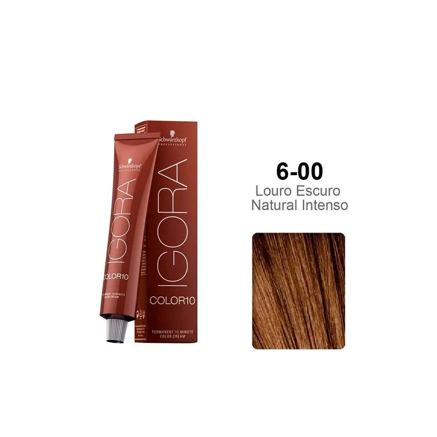 Schwarzkopf Professional Tintura Schwarzkopf Igora Color10 6.00 Louro Escuro Natural Extra