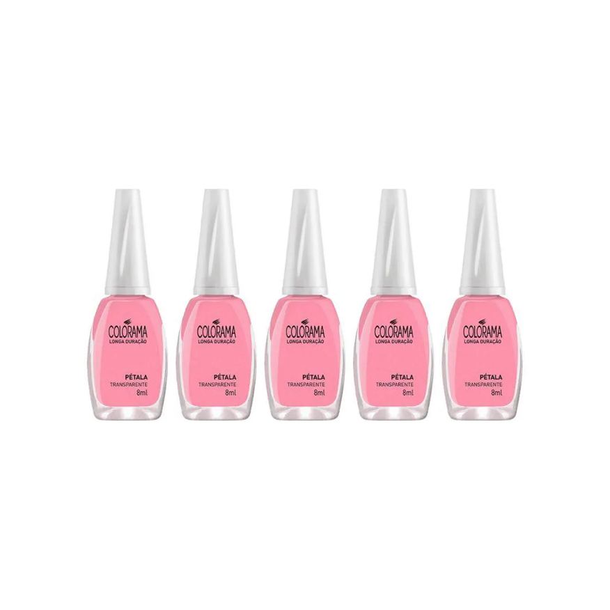 Colorama Kit Esmalte Natural Petala (5 Unidades)