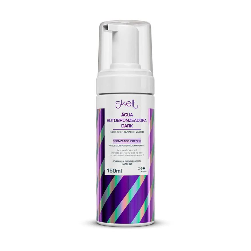 Skelt Água Autobronzeadora Corporal Loção Dark 150ml