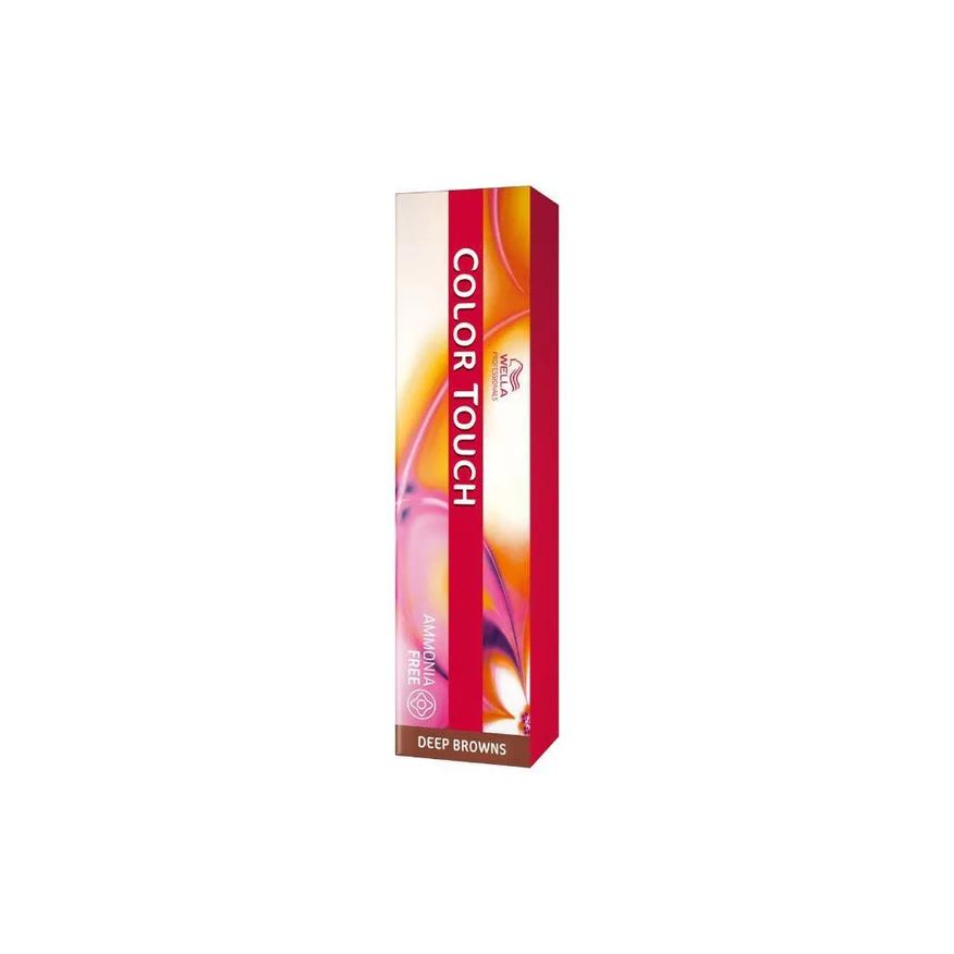 Wella Tintura Color Touch 7.71 Deep Brown Louro Medio Marrom Acinz