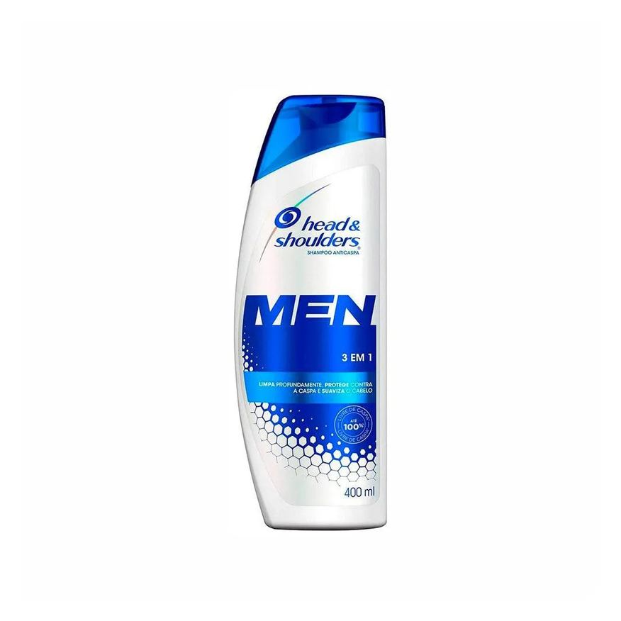 Head & Shoulders Shampoo Anticaspa Homem 3x1 200ml
