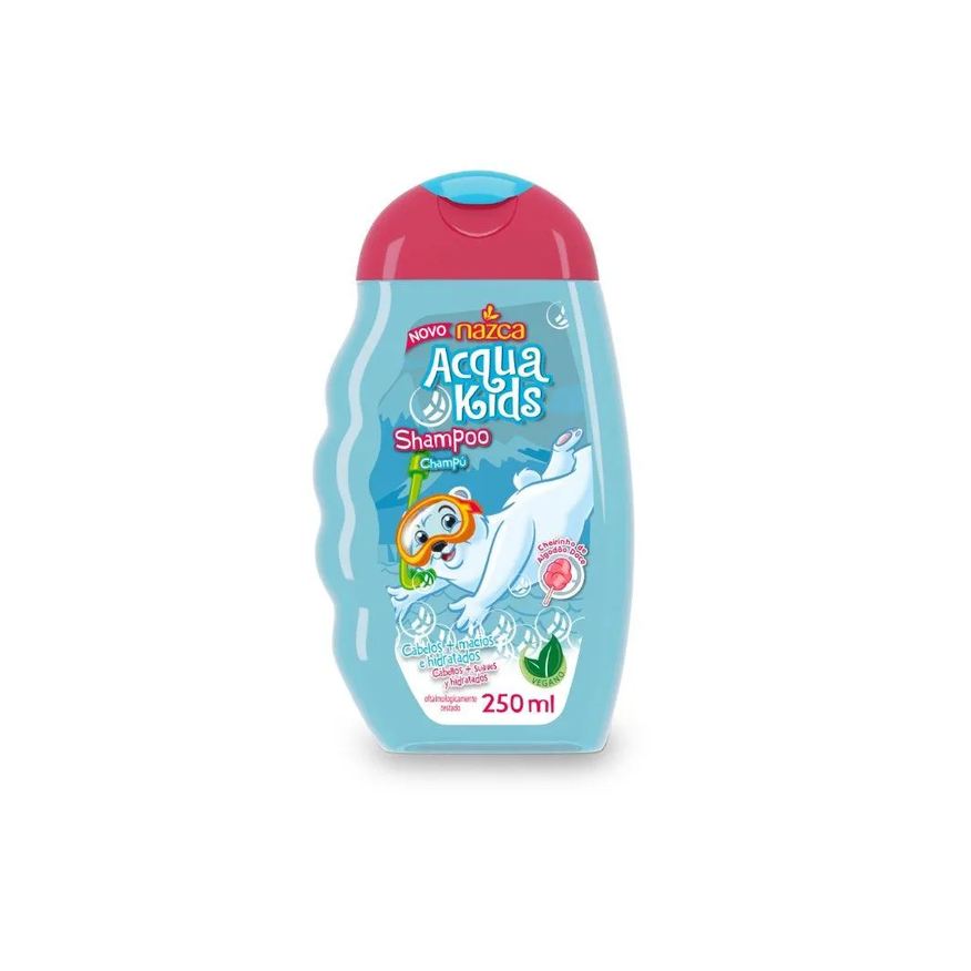 Nazca Shampoo Vegano Acqua Kids Algodão Doce Suavidade 250ml