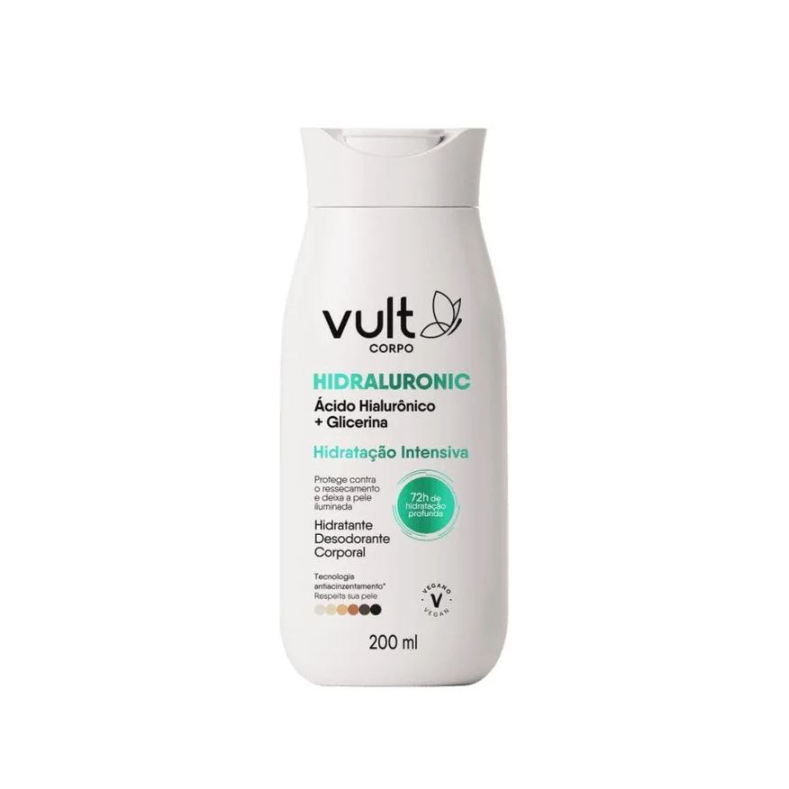 Vult Creme Hidratante Corpo Glicerina 200ml