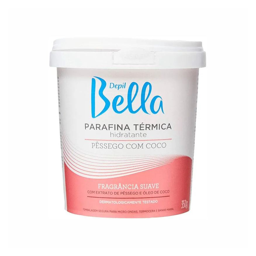 Depil Parafina Bella Térmica Pêssego e Coco 350g