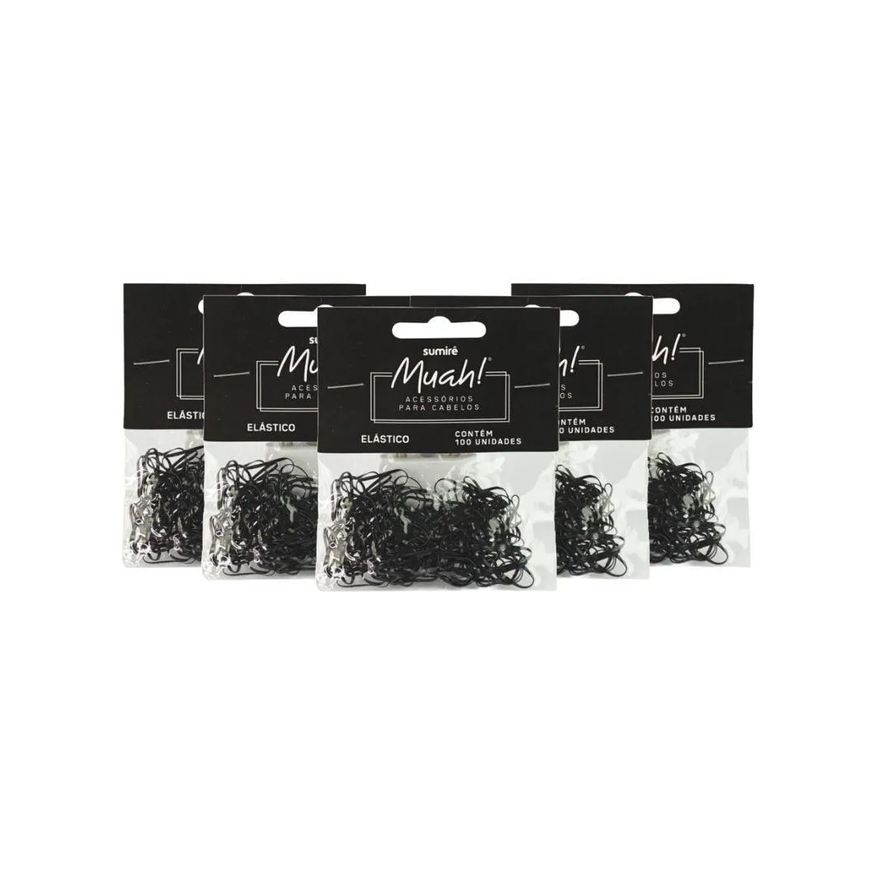 Muah Kit Elástico Silicone P (5 Unidades)