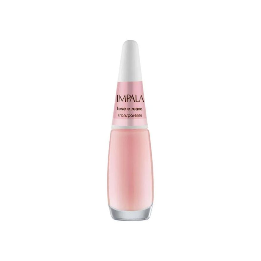 Impala Esmalte Coleção a Cor da Sua Moda Transparente Leve e Suave 7,5ml