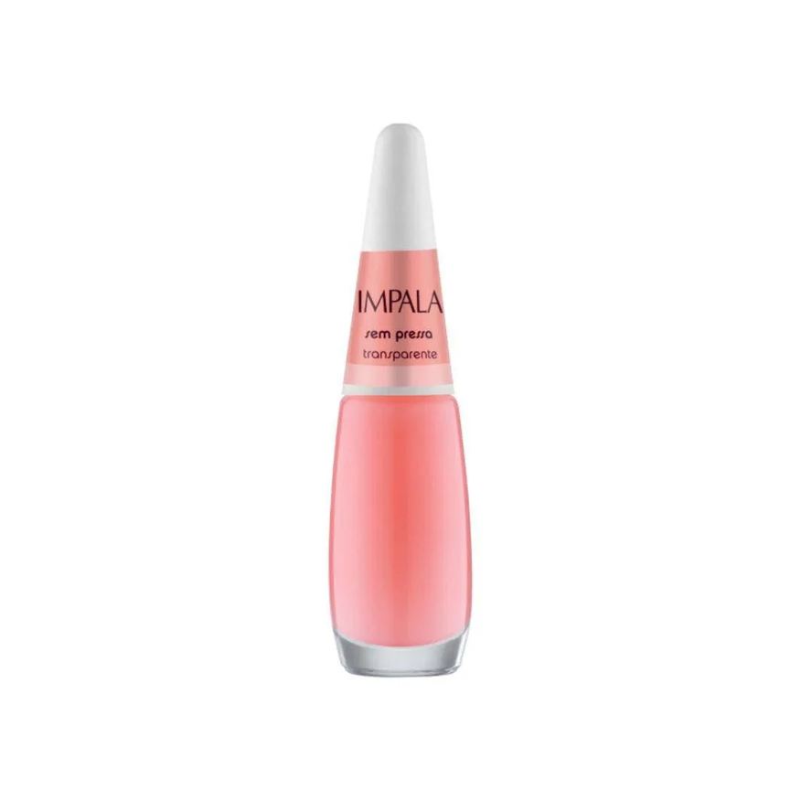 Impala Esmalte Coleção a Cor da Sua Moda Transparente sem Pressa 7,5ml