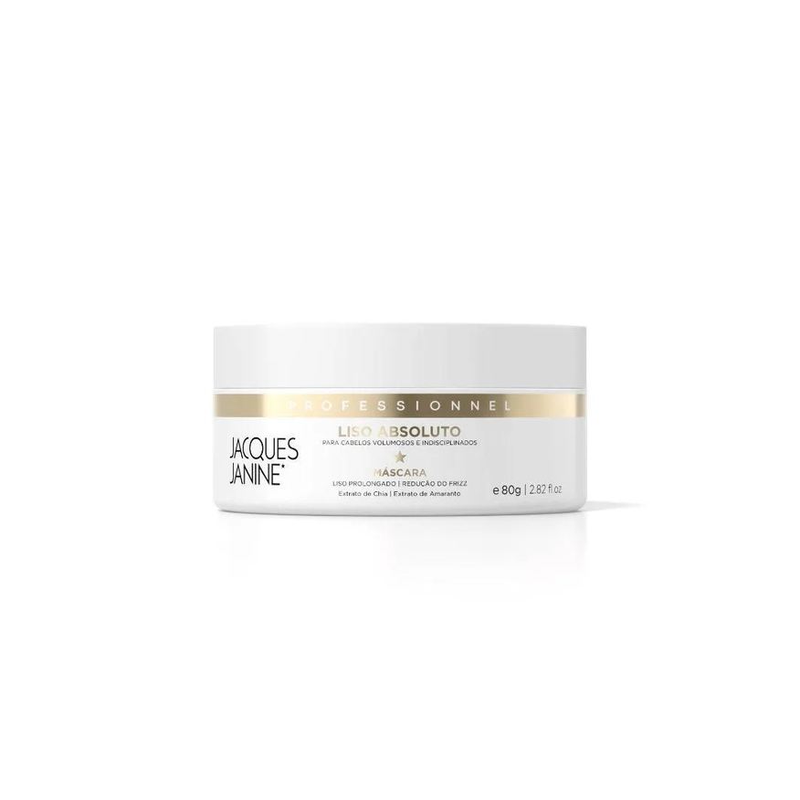 Jacques Janine Máscara Hidratante Capilar Professionnel Liso Absoluto 80g