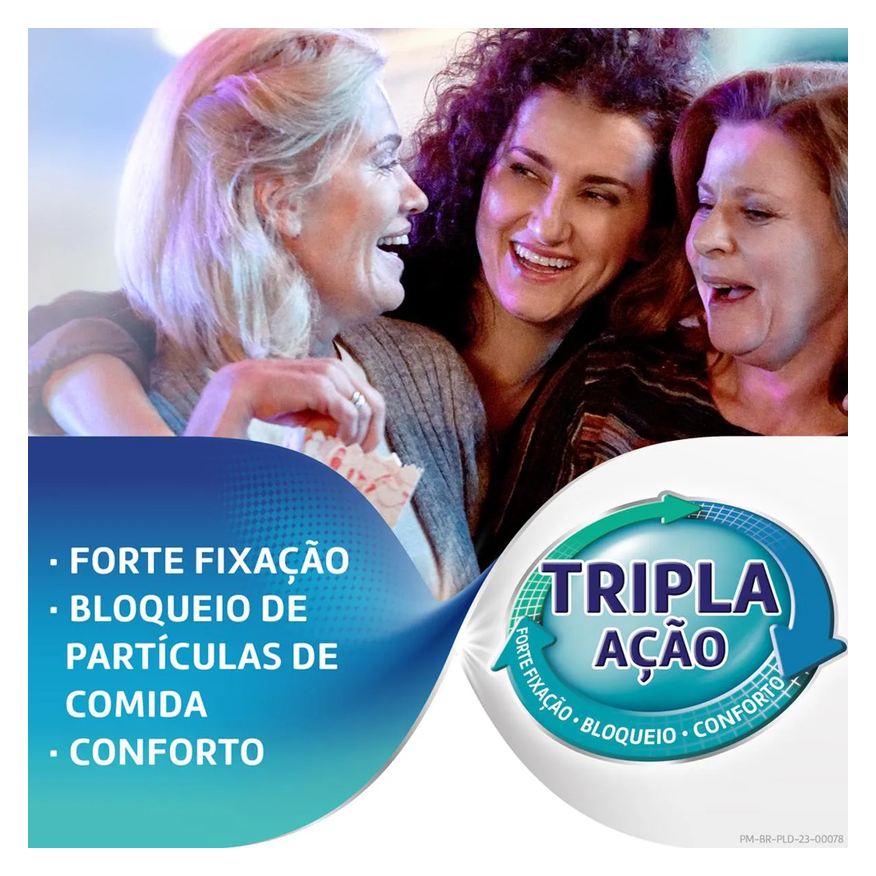 Fixador Creme de Dentadura Ultra Corega Tripla Ação Sem Sabor 70g