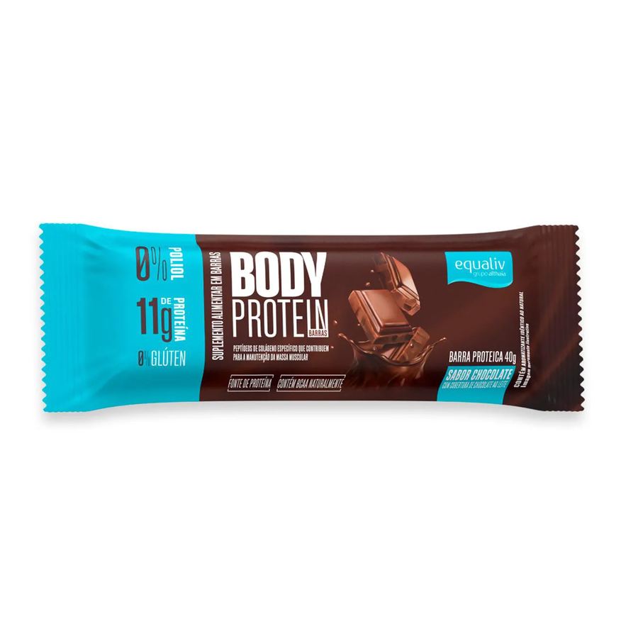 Equaliv Barra de Proteína Body Protein Chocolate 40g