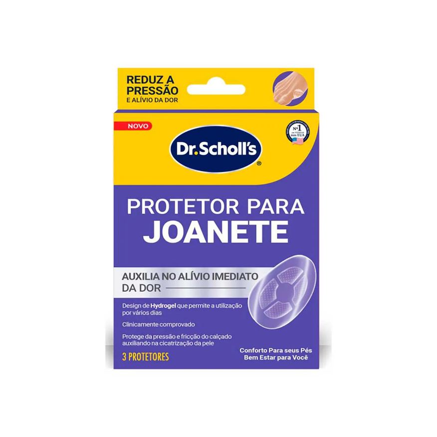 para Protetor Joanete Dr. Scholl’s 3 unidades