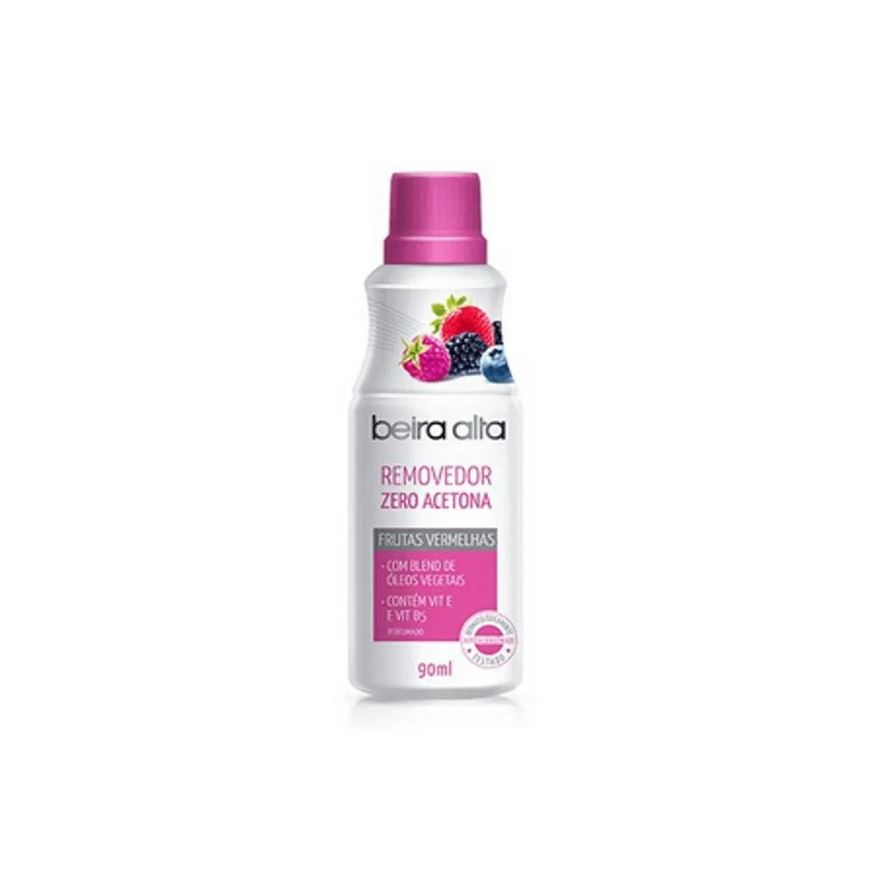 Esmalte Removedor Beira Alta sem Acetona Frutas Vermelha 90ml