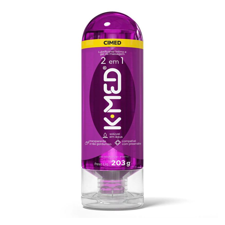 K-MED Gel Lubrificante Íntimo 2 em 1 203g