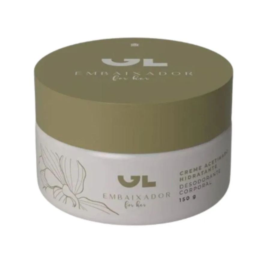 Gusttavo Lima Creme Corporal Acetinado Gl Embaixador For Her 150g