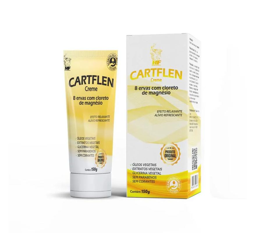 Macrophytus Creme 8 Ervas com Cloreto de Magnésio Hf Suplements Cartflen 150g