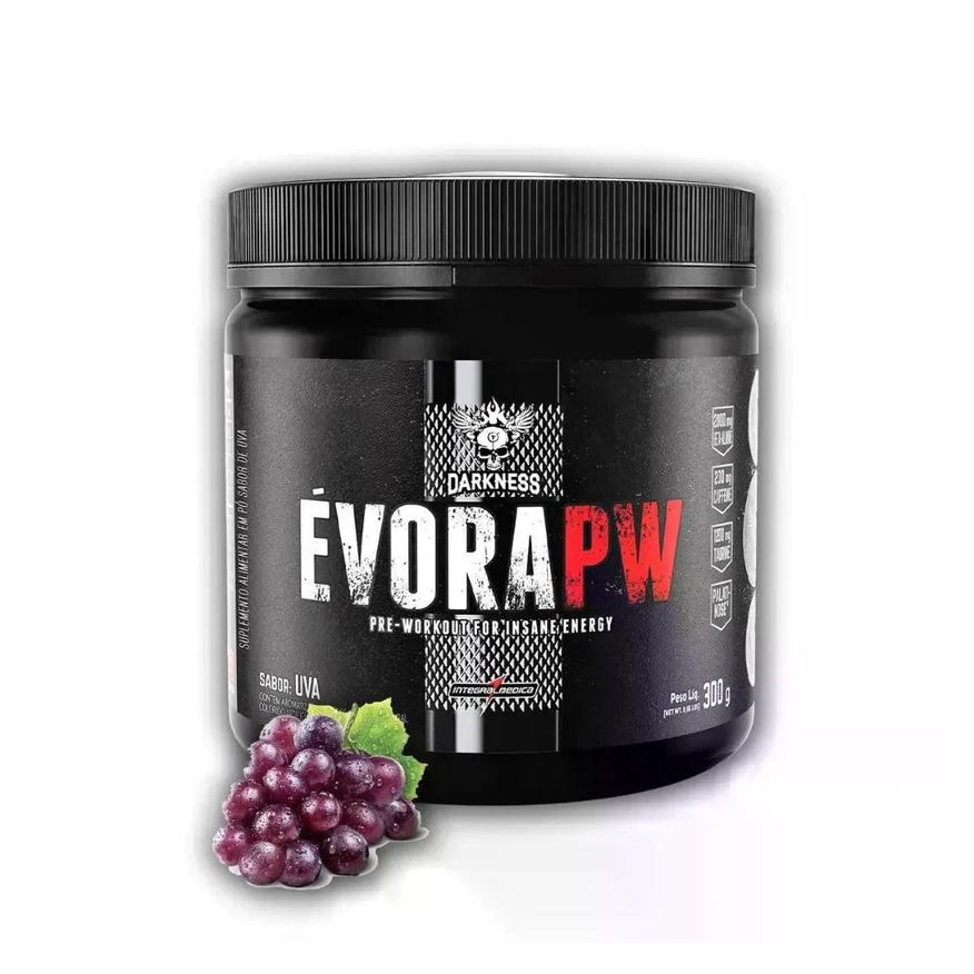 Integralmédica Pré-treino Evora Darkness Uva 300g