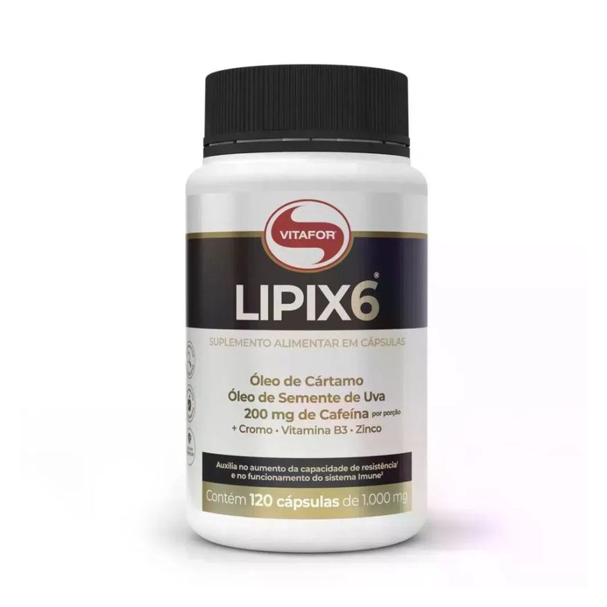 Vitafor Suplemento Lipix 6 120 cápsulas 1000mg
