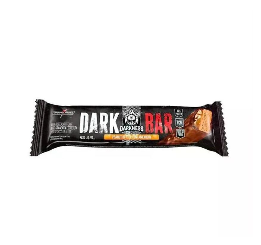 Integralmédica Barra de Proteína Dark Bar Peanut Butter com Amendoim 90g