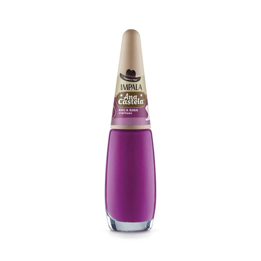 Impala Esmalte Cremoso Ana Castela Hipoalergênico 7,5ml - Roça Rosa