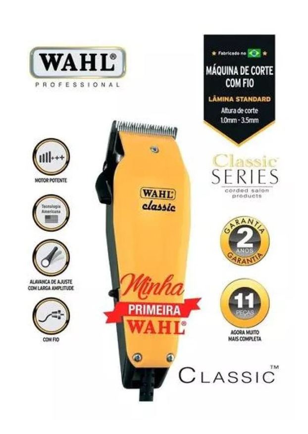 de Máquina Cortar Cabelo Classic 220v Wahl