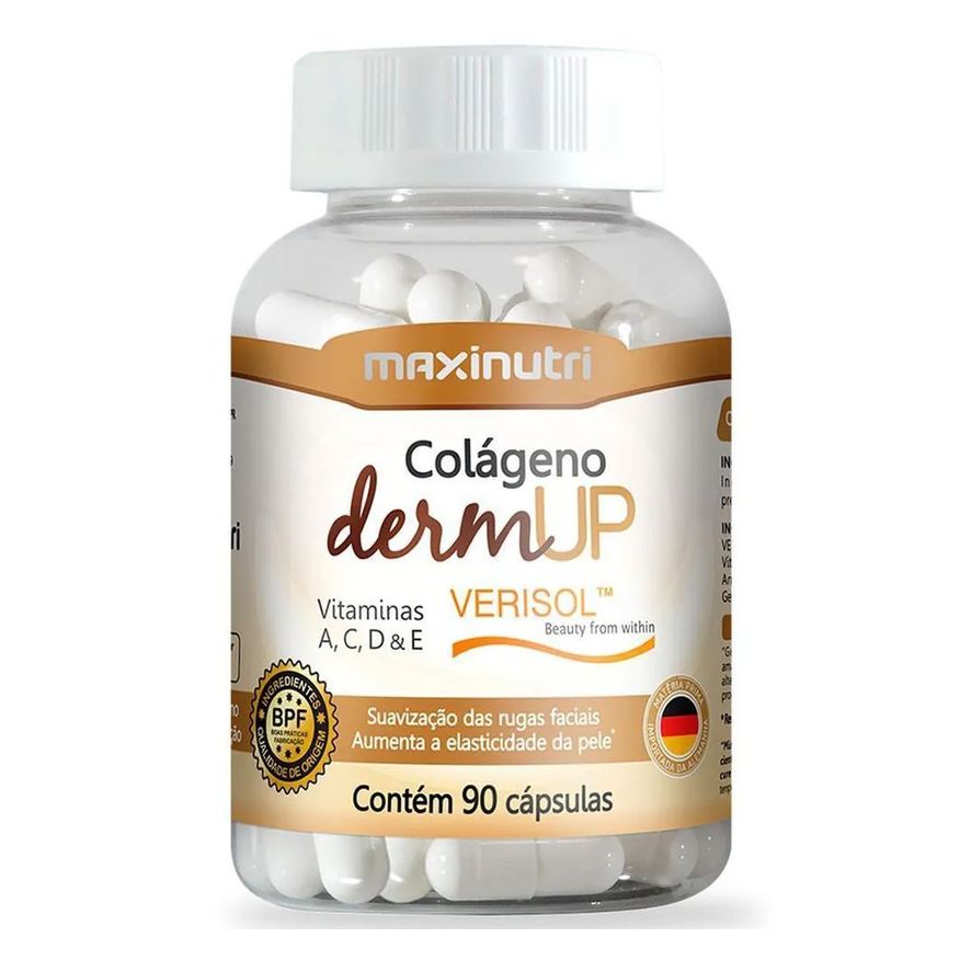 Maxinutri Colágeno Verisol Dermup 90 Cápsulas