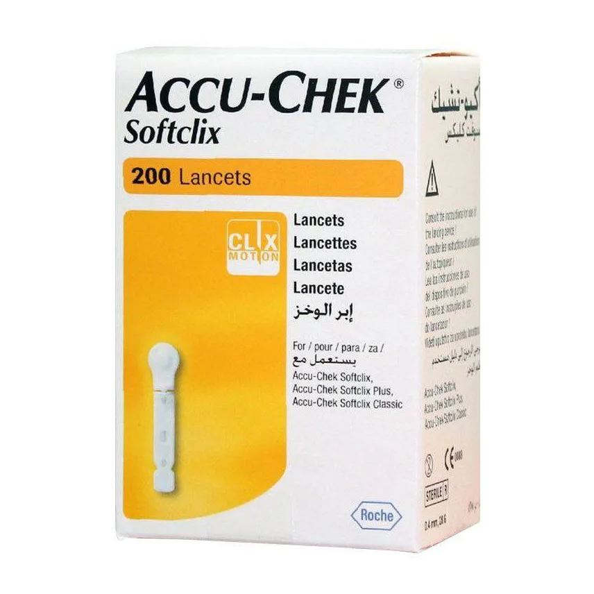 Roche Accu-Chek Softclix C/200 Lancetas
