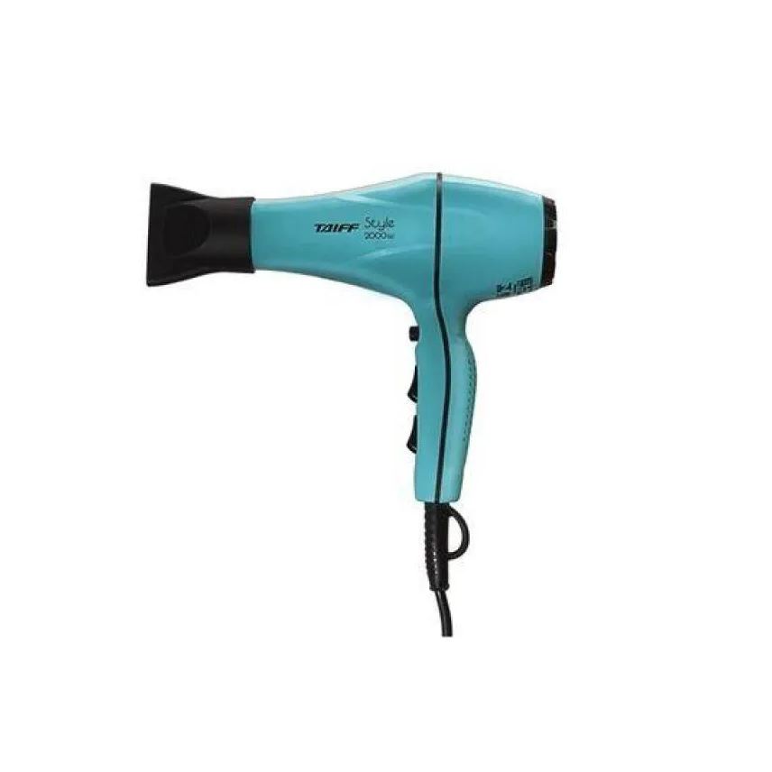 de Secador Cabelo Profissional Taiff Style Azul Tiffany 2000w 127v
