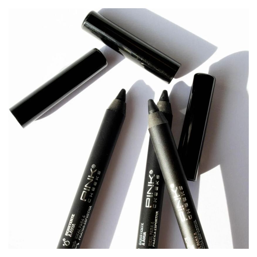 De Lápis Olhos Sport Eyepencil Preto 1,2g - Pink Cheeks