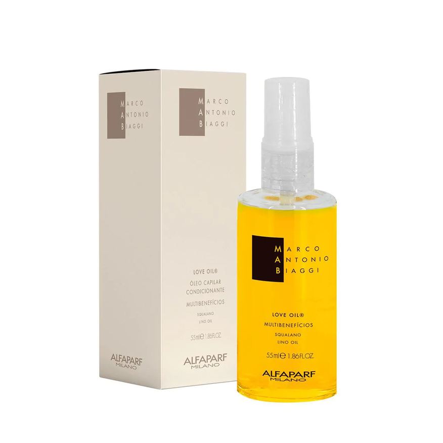 Mab By Marco Antônio De Biaggi Óleo Capilar MAB Marco Antonio Biaggi Love Oil 55ml