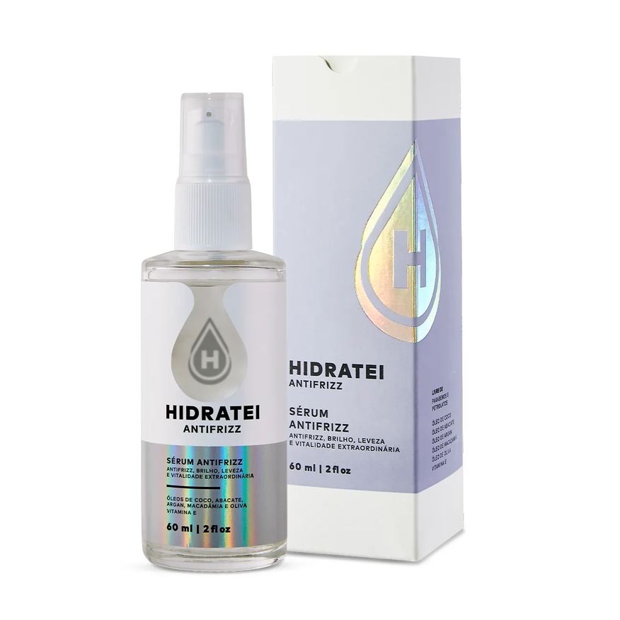 Hidratei Sérum Capilar Reparador Anti-Frizz 60ml