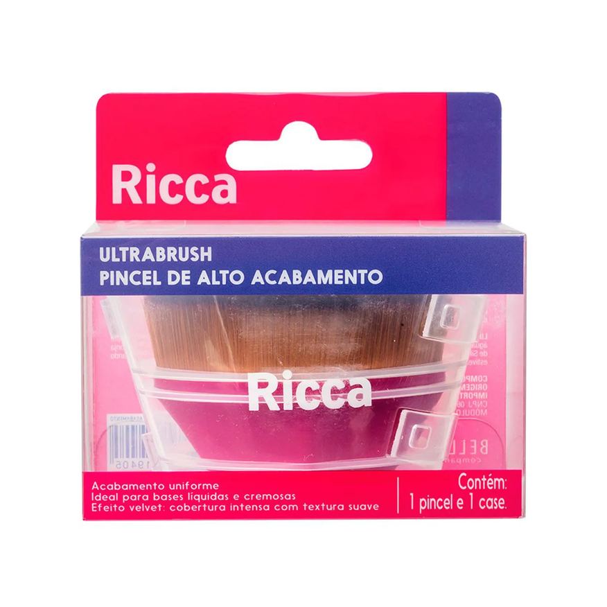 Ricca Pincel de Alto Acabamento Ultrabrush 1 Unidade