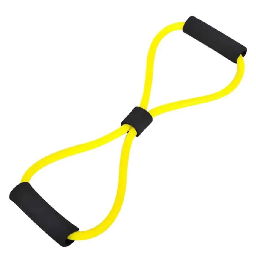 Dark Elástico Extensor Versátil para Exercícios Fitness Academia Fisioterapia Amarelo