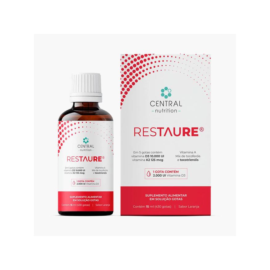 Central Nutrition Restaure 430 Gotas Vitaminas A D E E K