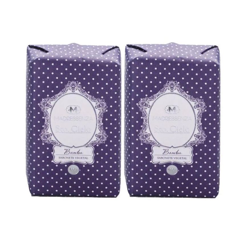 Madressenza Kit 2 Sabonetes em Barra Bambu 180g