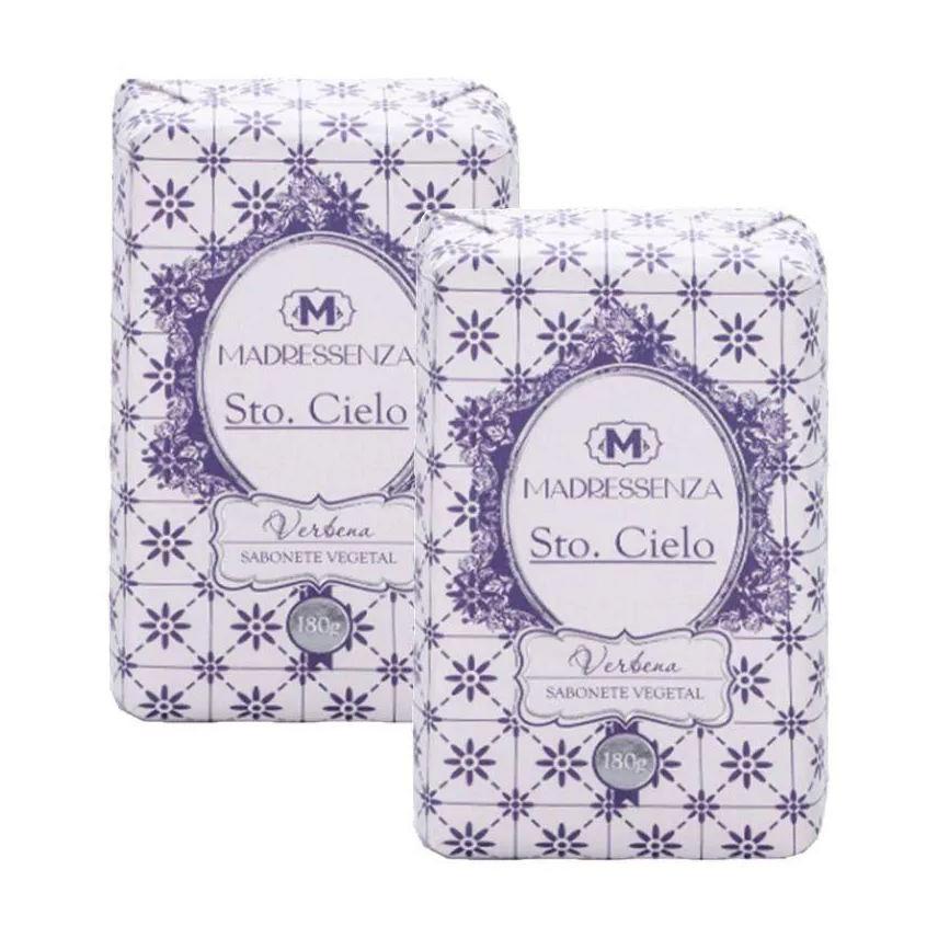 Madressenza Kit 2 Sabonetes em Barra Verbena 180g