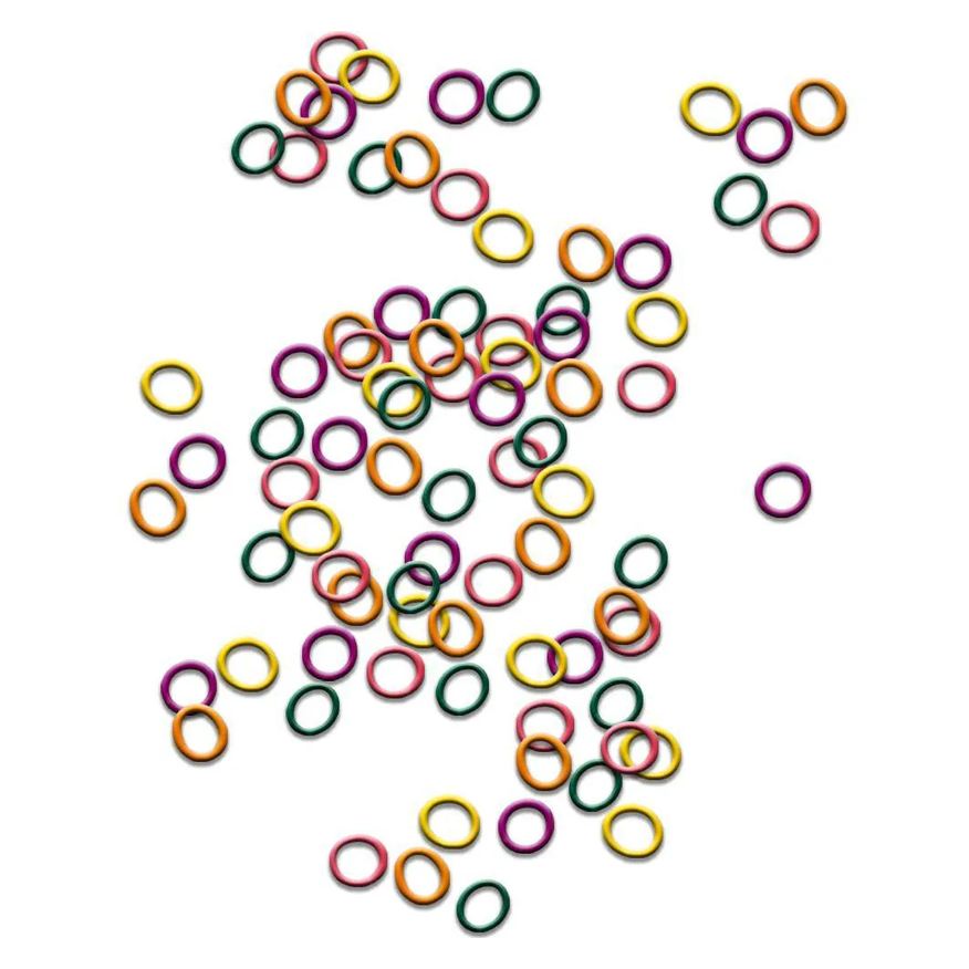Elásticos Ortodônticos Coloridos 5/16 (100 Unidades)