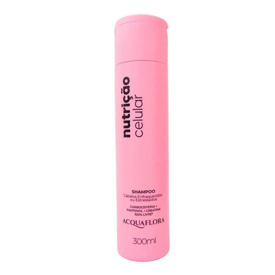 Acquaflora Shampoo Nutrição Celular Fortalecimento 300ml