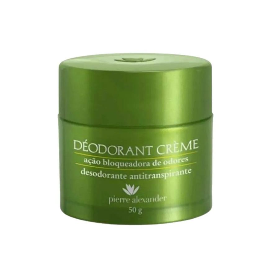Pierre Alexander Desodorante Antitranspirante Creme Ação Bloqueadora de Odores 50g