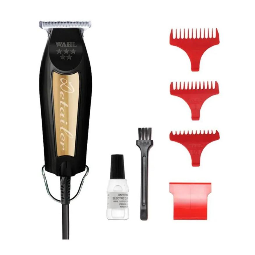 Maquina Wahl 5 Star Series Detailer Black & Gold Bivolt