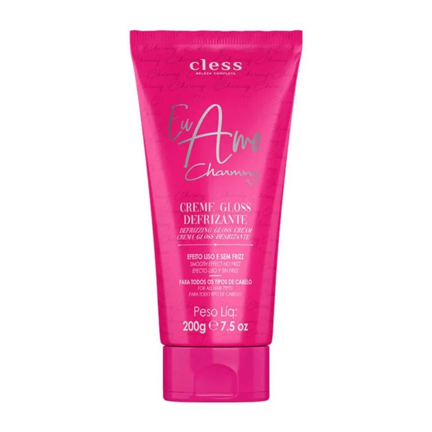 Cless Creme Gloss Defrizante Eu Amo Charming 200g