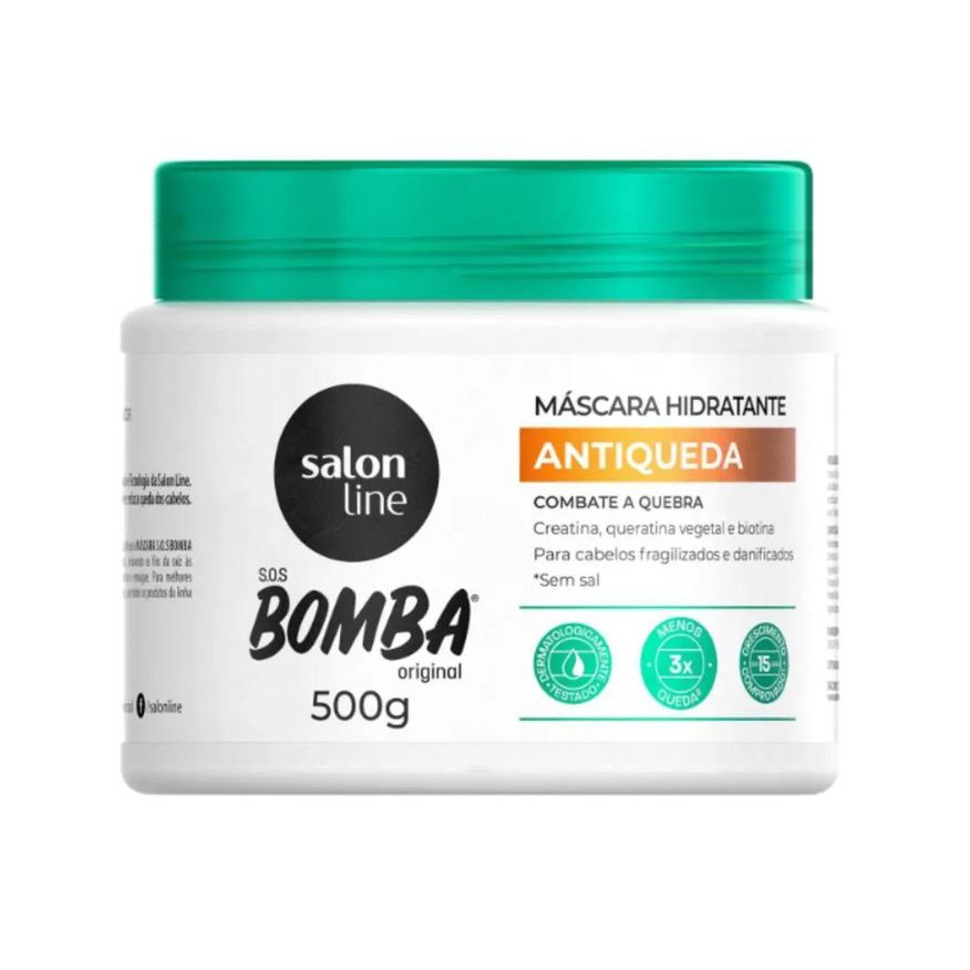 Salon Line Máscara Hidratante Antiqueda S.o.s Bomba 500g