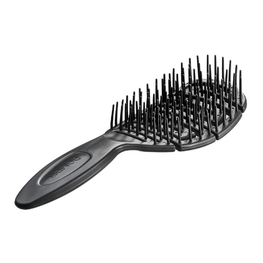 para Escova Cabelo Maya Cor Preta Dompel