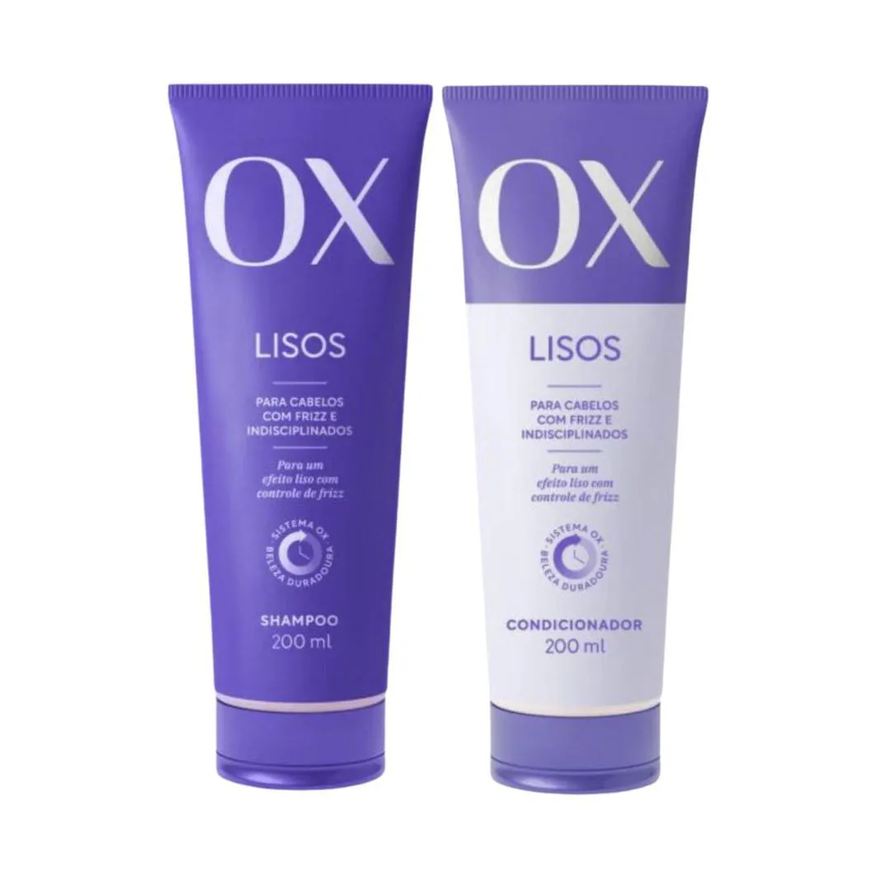 Ox Shampoo + Condicionador Lisos 200ml