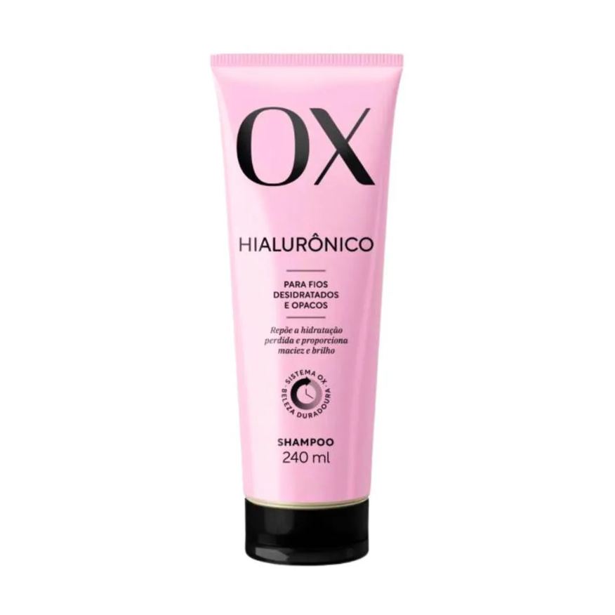 Ox Shampoo Hialurônico Hidratação Profunda 240ml