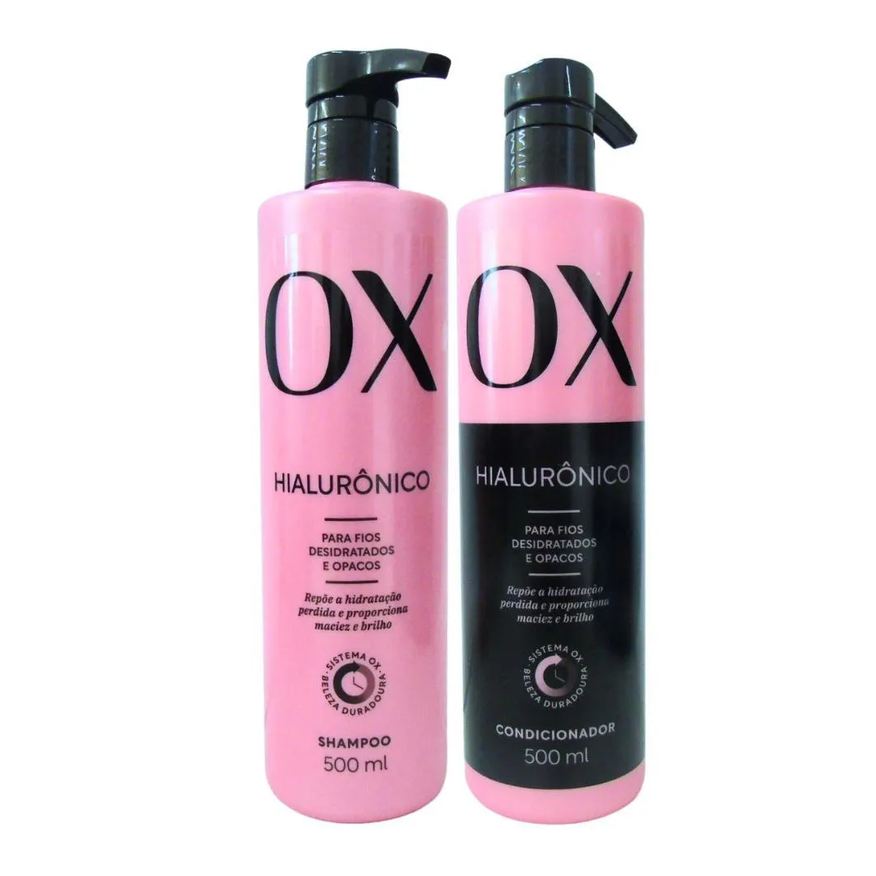Ox Shampoo + Condicionador Hialurônico 500ml