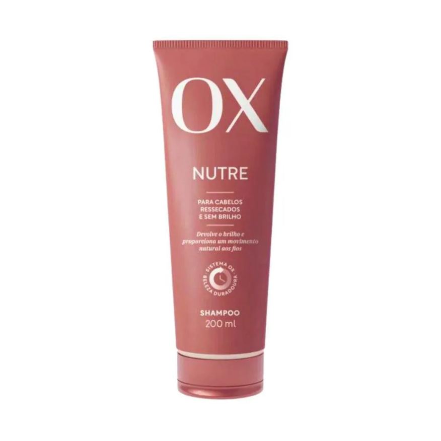 Ox Shampoo Nutre Brilho 200ml