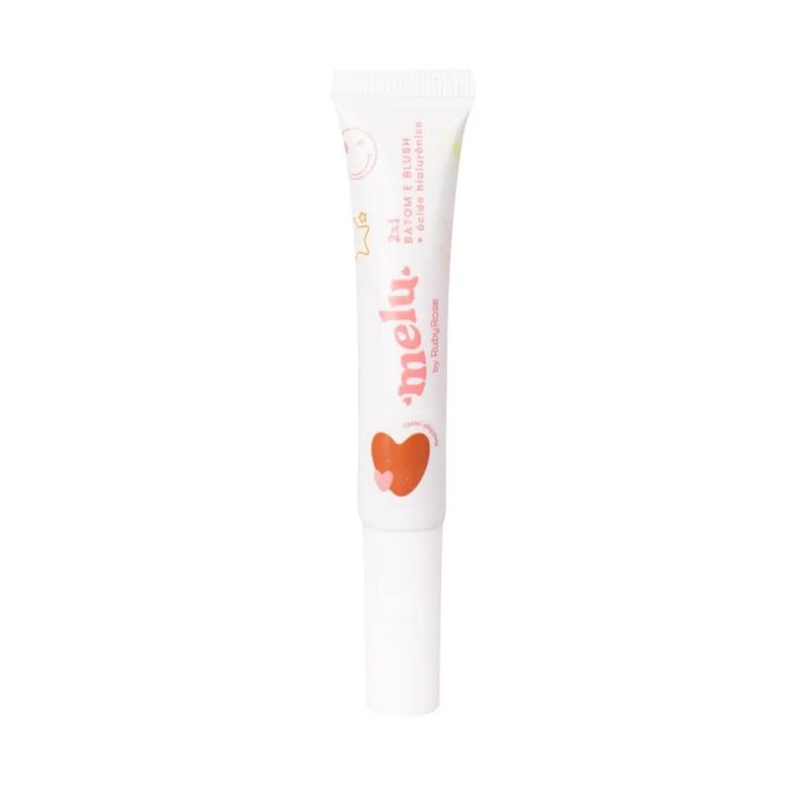 Ruby Rose Batom e Blush Melu By 2x1 Cm06 Ping Pong 9,5ml